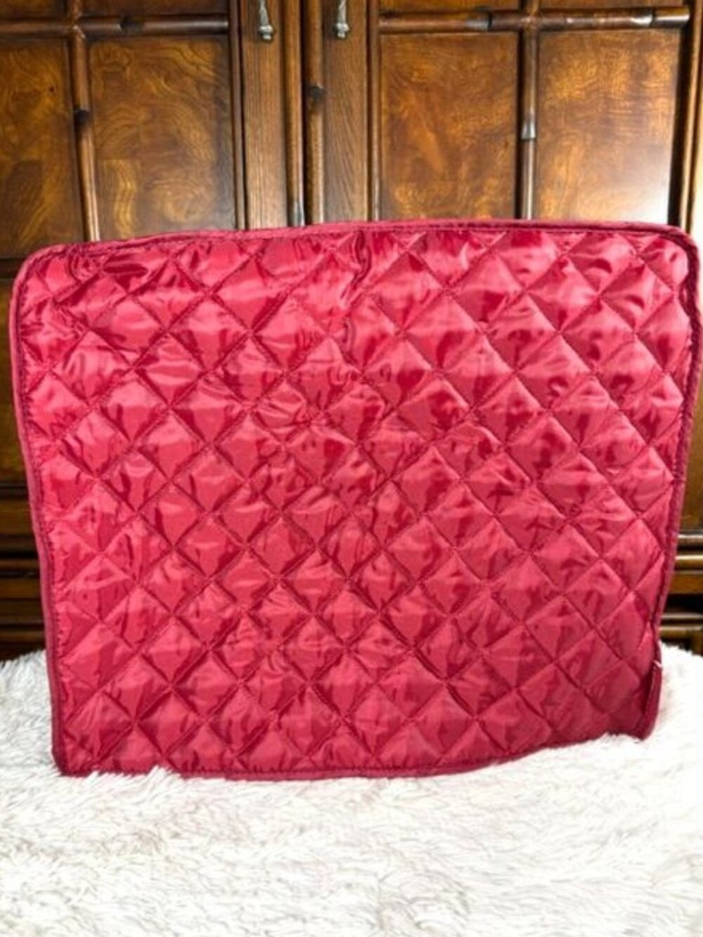 Covermates Red Diamond Quilted Stand Mixer Appliance Stain Resistant Cover